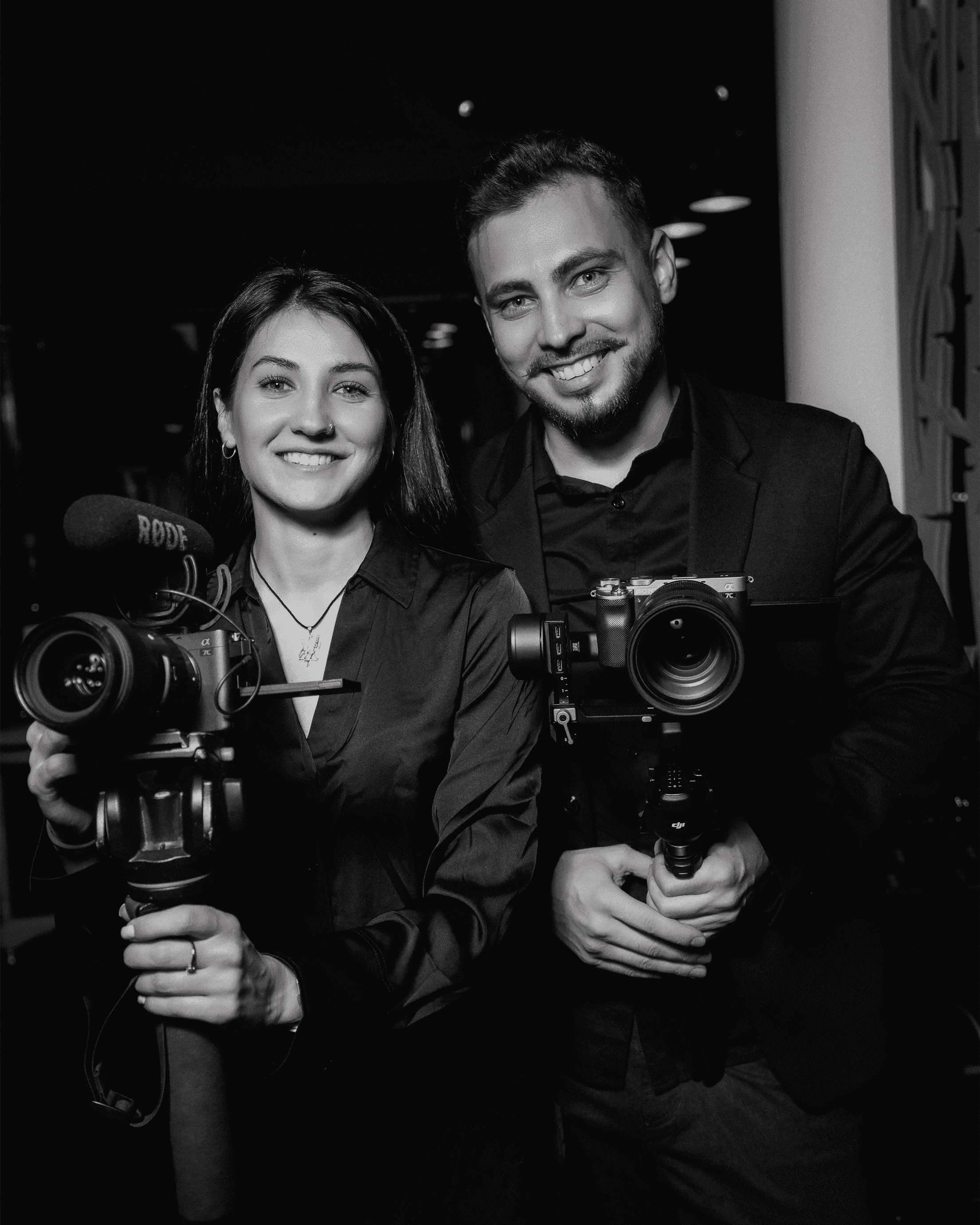 Stacy and Nick, co-founders of Make It Real Production